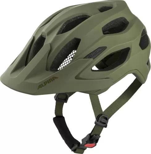 Alpina Carapax 2.0 Bike Helmet - Olive Matt