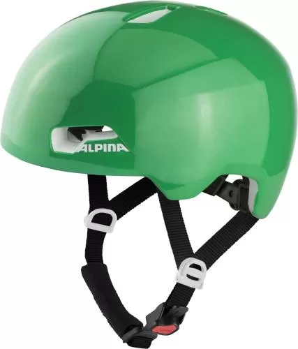 Alpina Hackney Kids Bike Helmet - Green Gloss