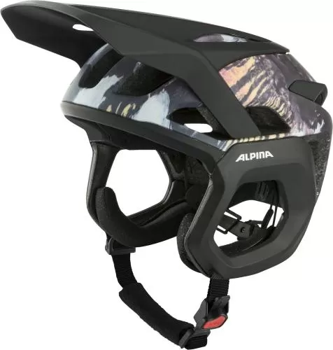 Alpina ROOTAGE Evo Downhill Bike Helmet - Michael Cina Black Matt