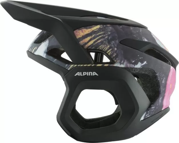 Alpina ROOTAGE Evo Downhill Bike Helmet - Michael Cina Black Matt
