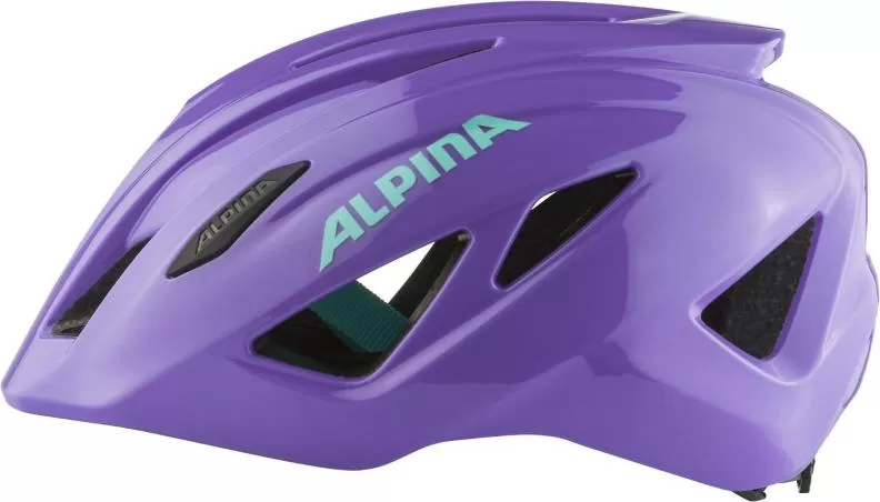Alpina Pico Kinder Velohelm - Purple Gloss