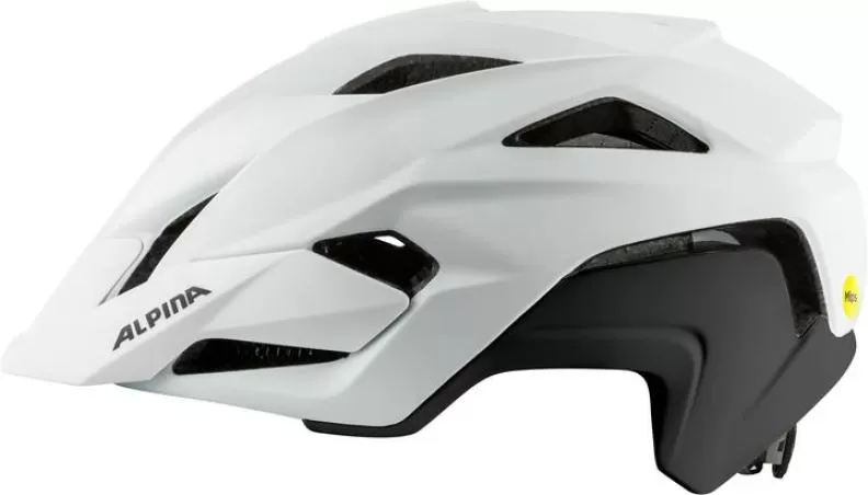 Alpina Stan MIPS Velo Helmet - white matt