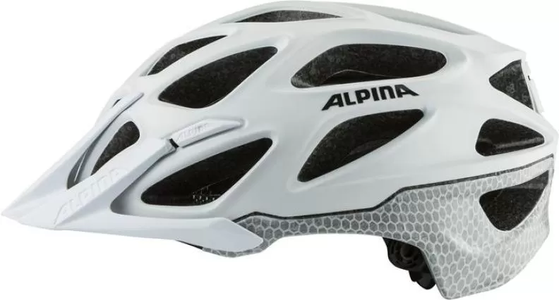 Alpina Mythos Reflective Velo Helmet - white reflective