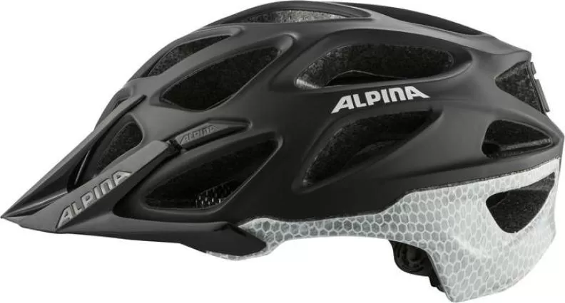 Alpina Mythos Reflective Velo Helmet - black reflective