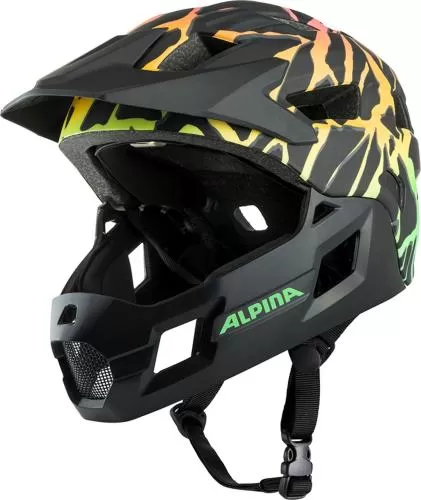 Alpina Bike Helmet Kids Rupi - Fading-Neon Matt
