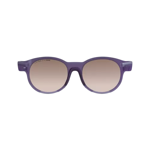POC Avail Sonnenbrille - Sapphire Purple Translucent - Brown Silver Mirror Cat. 2