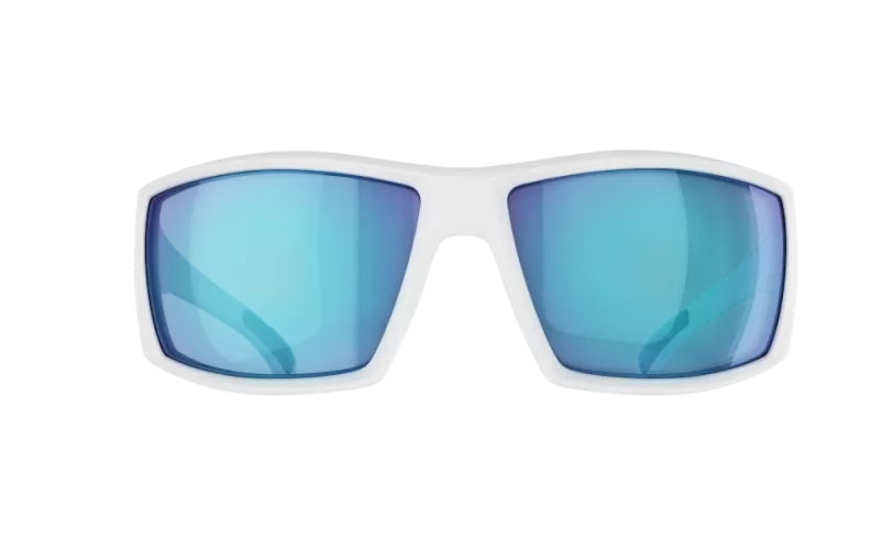 Bliz Sportbrille Drift - Matt White Smoke w Blue Multi