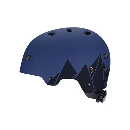 BBB Billy Bike Helmet - blue-orange matt