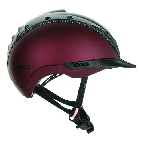 Casco Mistrall 2 Edition Reithelm - Dunkel Rot