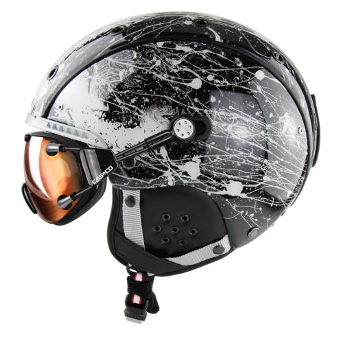 Preview: Casco SP-3 Splatter Skihelm - Multicolor - OHNE SKIBRILLE
