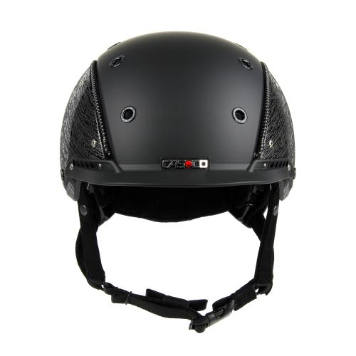 Preview: Casco Champ 3 Brush Reithelm - Schwarz Glanz