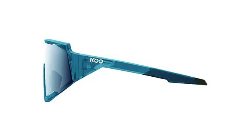 KOO Spectro Sports Glasses - teal blue glass/turquoise mirror lenses