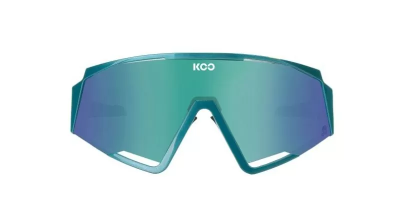 KOO Spectro BORA Sports Glasses - metallic green/green mirror lenses