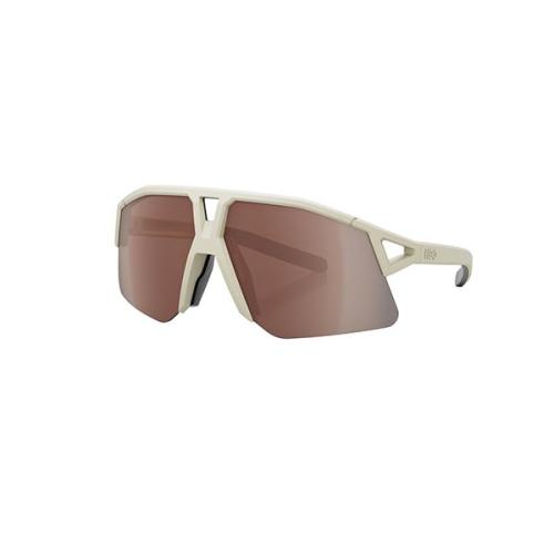 Preview: KOO Hype Sportbrille Cycling - almond white matt l.brown