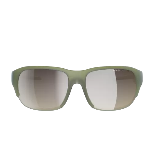 POC Define Eyewear - Epidote Green Translucent, Brown/Silver Mirror