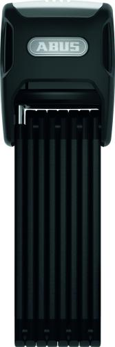 Preview: Abus Faltschloss Bordo Big Alarm 6000KA/120 mit Halter SH 6000/120 - schwarz
