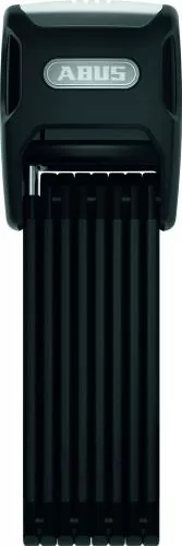 Abus Faltschloss Bordo Big Alarm 6000KA/120 mit Halter SH 6000/120 - schwarz