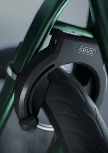 Abus Rahmenschloss Granit XPlus 6950M NR ohne Halter - schwarz offen