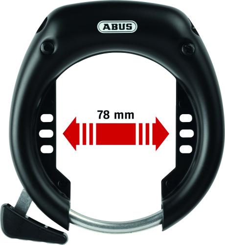 Preview: Abus Rahmenschloss Shield XPlus 5755L NR ohne Halter - schwarz