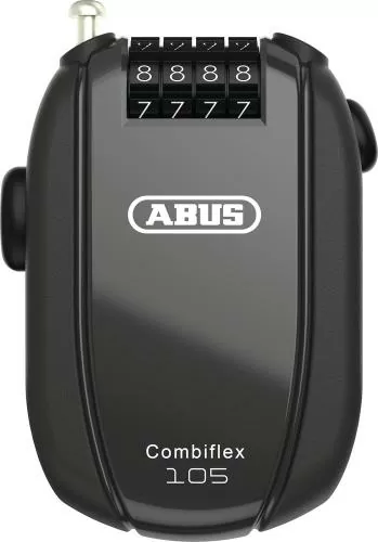 Abus Spezialschloss Combiflex Rest 105 Code with holder CHR - black