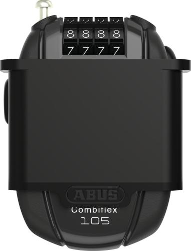 Preview: Abus Spezialschloss Combiflex Rest 105 Code mit Halter CHR - schwarz