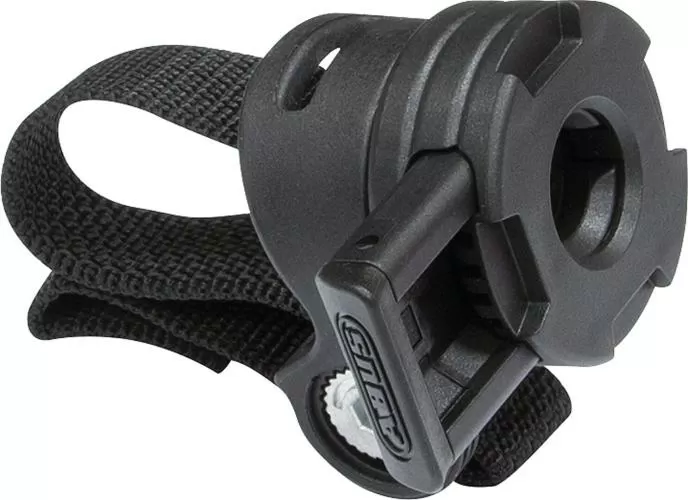 Abus Spiralkabelschloss Phantom 8950/180 mit Halter TexFL - schwarz