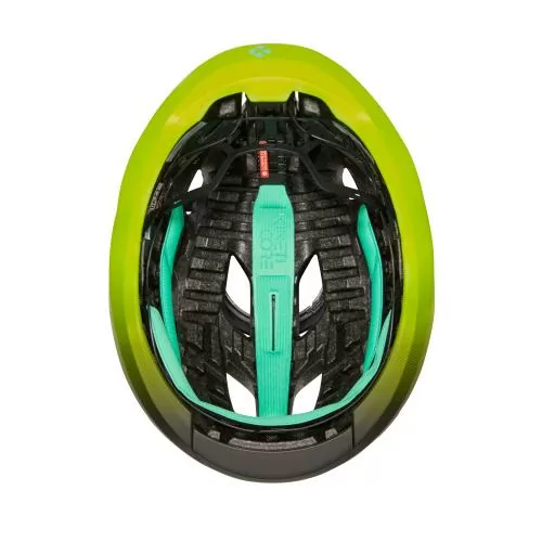 LAZER Unisex Road Strada KinetiCore Helmet - mat dark grey flash yellow