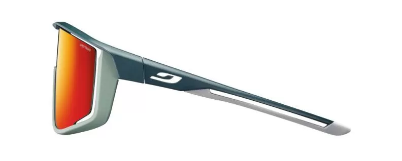 Julbo Sportbrille Fury - Dunkelblau-Grün, Multilayer Rot