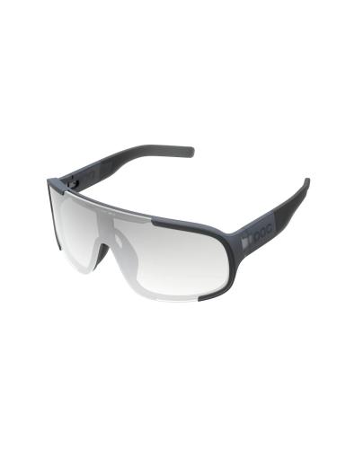 Preview: POC Devour WF Photochromic Sonnenbrille - translucent black/clarity photochromic/changeable grey