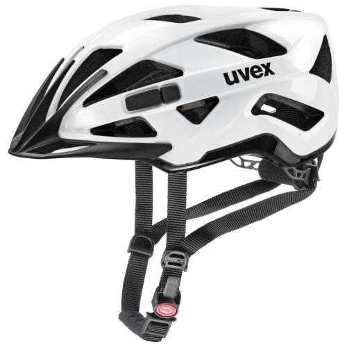 Uvex Active Velohelm - white black