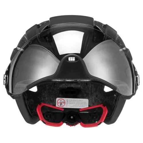 Uvex Finale Visor Velo Helmet - black mat