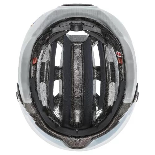 Uvex Finale Visor Velo Helmet - Sand White Matt