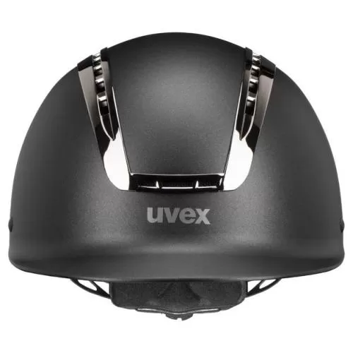 Uvex Riding Helmet Suxxeed Chrome - Black Mat, Metal