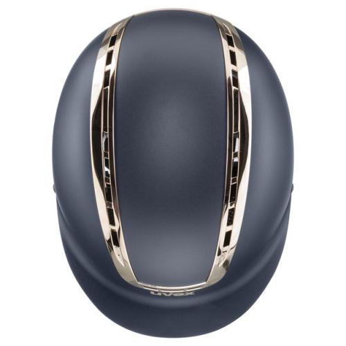 Preview: Uvex Reithelm Suxxeed Chrome - Navy Mat, Coral