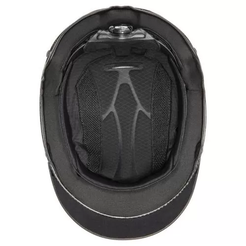 Uvex Perfexxion II Riding Helmet - Carbon Shiny