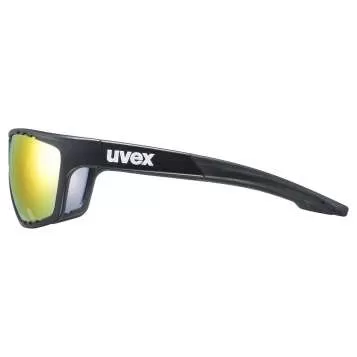 Uvex Sportstyle 706 Colorvision Variomatic Eyewear - Black Mat Litemirror Red