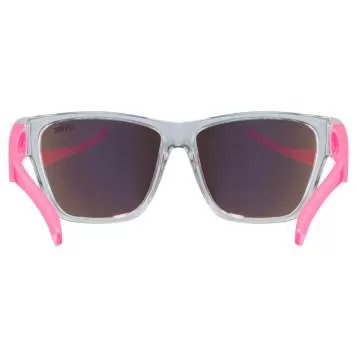Uvex Sportstyle 508 Eyewear - Clear Pink Mirror Red