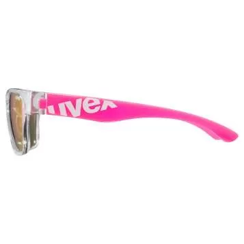 Uvex Sportstyle 508 Eyewear - Clear Pink Mirror Red