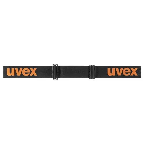 Uvex Ski Goggles Downhill 2100 CV - Black Mat, SL/ Mirror Orange - Colorvision Yellow