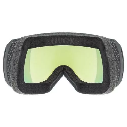 Uvex downhill 2100 CV race Ski Goggles - black mat mirror gold
