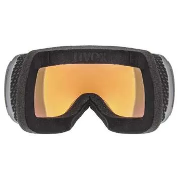 Uvex Ski Goggles Downhill 2100 CV - Rhino, SL/ Mirror Orange - Colorvision Orange