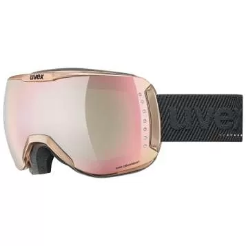 Uvex Ski Goggles Downhill 2100 WE Glamour - Rose Chrom, SL/ Mirror Rose - Colorvision Green