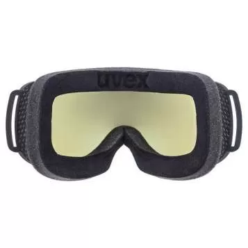 Uvex Ski Goggles Downhill 2000 Small CV - Black Mat, SL/ Mirror Rose - Colorvision Green
