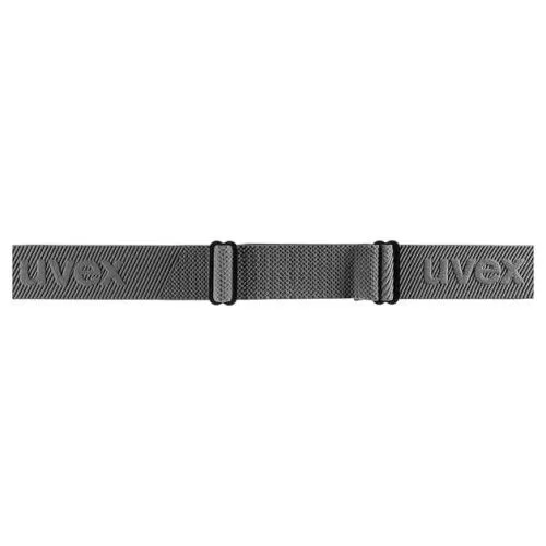 Uvex Skibrille Аthletic FM - Rhino Mat, DL/Mirror Silver-Blue
