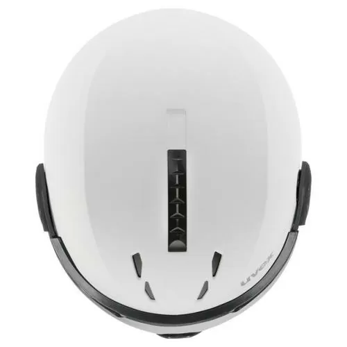 Uvex Skihelm Instinct Visor - White-Black Mat