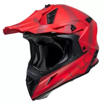 iXS 189 2.0 Motocross Helm- rot matt