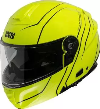iXS 460 FG 2.0 Flip-Up Helmet - yellow fluo-black