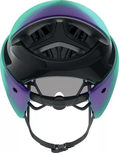 ABUS Velo Helmet GameChanger TRI - Flip Flop Purple Shiny