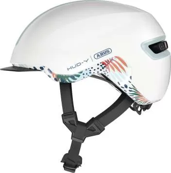 ABUS Velo Helmet HUD-Y - Flower White