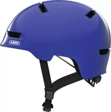 Abus Velo Helmet Scraper 3.0 Kid - Shiny Blue